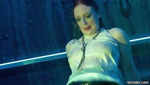 She's first time with a massage