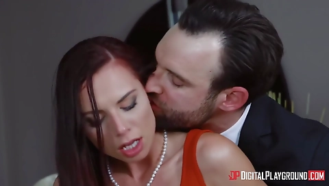 Milf gets her pussy eaten by a big black cock