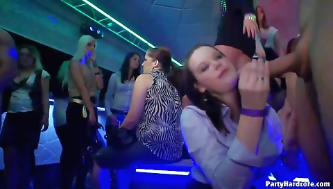 Milf & step daughter getting out