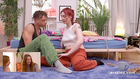 Sexy blonde fucked hardcore