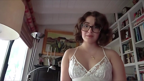 Big cock and cum in her mouth