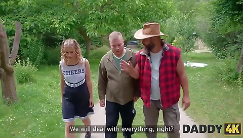 Sexy blonde slut loves anal fuck