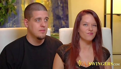 Hawt couple fucking in the kitchen