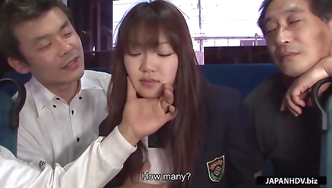 Sexy chick's tight pussy in a stripper